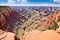 Scenic Grand Canyon Landscape in Summer Day. Panoramic Grand Canyon High Resolution Photography. Arizona