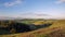 Scenic Green Hills of British Countryside