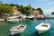 Scenic harbour of Luka Bay, Cavtat, Croatia