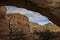 Scenic Hickman Bridge in Capitol Reef National Park Utah