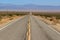 Scenic highway in Mojave Desert, California