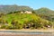 Scenic Hills of Malibu: View from Malibu Lagoon in California