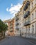 Scenic historic houses in the Wilhelminenstrasse in Wiesbaden