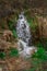 Scenic image of little waterfall in a province of Spain