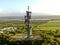 Scenic image of the Statue of Columbus, surrounded by lush green vegetation in Arecibo, Puerto Rico