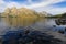 Scenic Jenny Lake Reflection Landscape