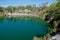 Scenic lake Otjikoto - Namibia