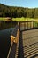 Scenic Lake Wood Deck