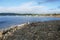 scenic landscape at the coastline of Nova Scotia