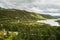 Scenic landscape of the Hardangervidda National Park in central southern Norway