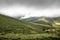 Scenic landscape in Iraty mountains in summertime, basque country, france