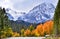 Scenic landscape in mono county