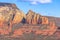 Scenic Landscape of the Red Rock Mountain Overlooking Sedona,