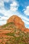 Scenic Landscape of the Red Rock Mountain Overlooking Sedona, Arizona.