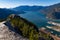 Scenic landscape view of Howe Sound