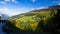 Scenic Landscape view of the mountains from Garlos road Austria