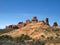 Scenic landscape Yant Flat Cliffs, Pine Valley Mountains, Utah, USA.