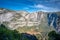 Scenic landscape of Yosemite Granite Cliff