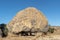 Scenic lanscape at  the city of Rocks state park in New Mexico