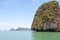 Scenic limestone islands in Phang Nga Bay, Phuket, Thailand