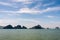 Scenic limestone islands in Phang Nga Bay, Phuket, Thailand