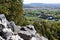 Scenic lookout from Rattlesnake Point over lush green landscape
