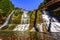 Scenic Lower Lewis River Falls, Washington State