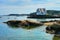 Scenic Maine Fishing Port with Picturesque Dock