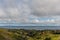 Scenic Malibu vista after a rainstorm, California