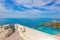 Scenic Mazatlan sea promenade El Malecon with ocean lookouts and scenic landscapes