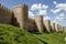 Scenic medieval city walls of Avila