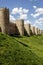 Scenic medieval city walls of Avila