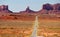 Scenic Monument Valley Landscape panoramic