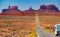 Scenic Monument Valley Landscape rv campervan panoramic