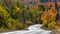 Scenic Mount Nebo loop landscape in autumn time in Utah