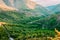 Scenic mountain landscape in Las Hurdes, Extremadura, Spain