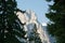 Scenic mountain view of the high Albanian Alps