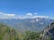 Scenic mountain views from Moro Rock Sequoia National Park