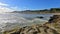 Scenic Muriwai Beach in north island