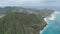 Scenic nature of Hawaii island on cloudy day, 4K Aerial view of Koko head crater