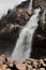 Scenic nuranang waterfall or jang falls, popular tourist attraction of tawang in arunachal pradesh, india