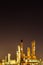 Scenic of oil refinery plant Industry at night