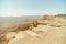 Scenic outdoor landscape of negev desert