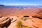 Scenic Overlook from Canyonlands\' Island in the Sky, Moab Desert