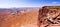 Scenic Overlook from Canyonlands\' Island in the Sky, Moab Desert