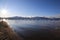 Scenic overlook Lake Tahoe from the shores