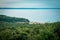 Scenic overlook at the Sleeping Bear Dunes National Lakeshore