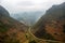 Scenic paddy terraces landscape Vietnam