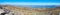 Scenic panoramic view from the top of mount Kosciuszko, Australia.