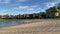 Scenic panoramic west Oahu shore vista in early morning